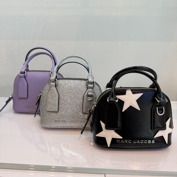 Marc Jacobs Mini Dome Tote Crossbody 4R5SMN004S02 Lilac - Picture 8 of 16